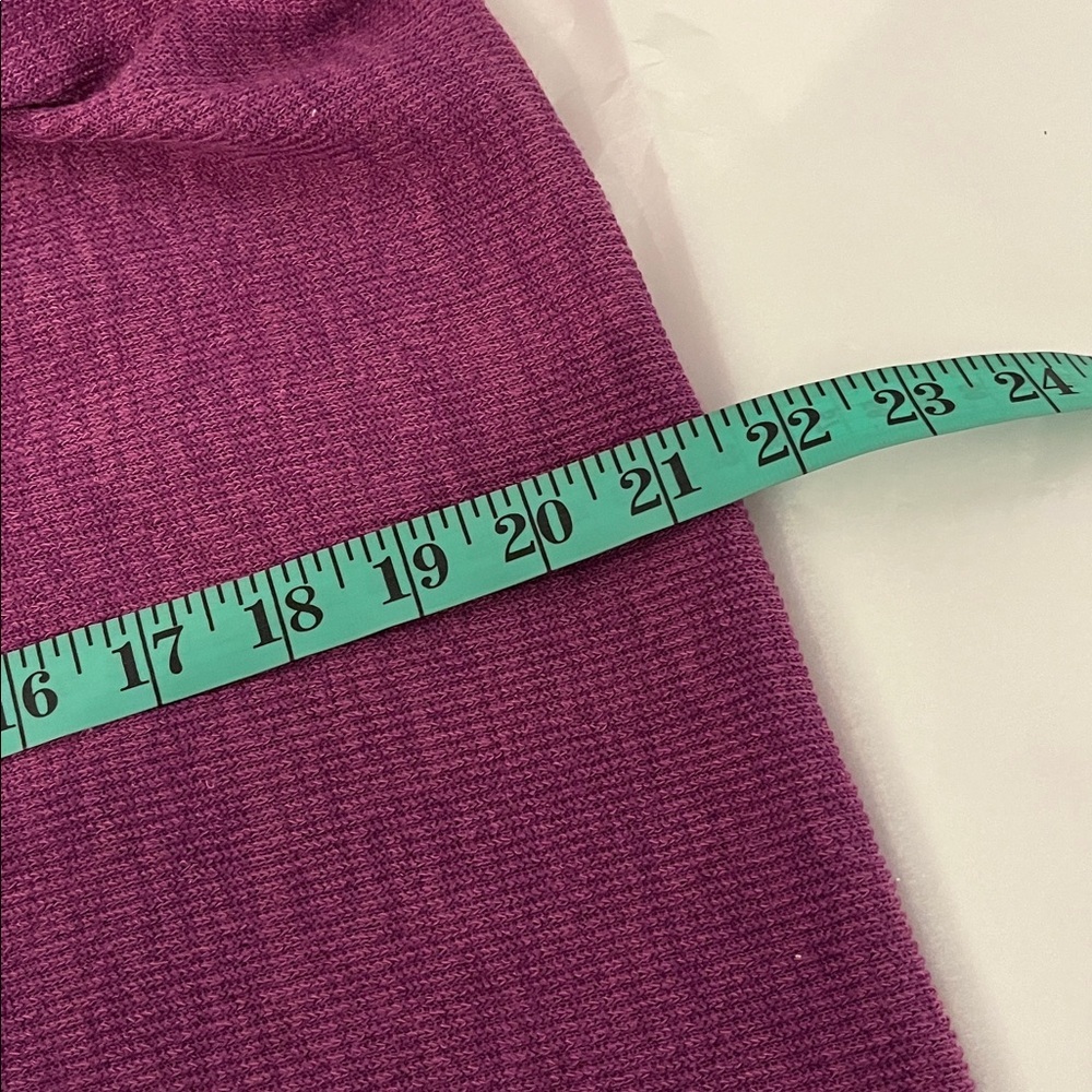 Light purple mock turtleneck knit long sleeve dress plus size XXL - Picture 7 of 10